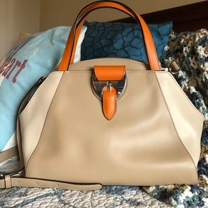 PREOWNED Nicoli Dome Satchel Made in Italy